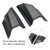 Body Winglet Side Deflector Air Wing Spoiler for HONDA ADV-150 2019-2022 Black