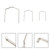Radiator Hose Clip Fit BMW E39 E38 E60 E90 745Li X5 E46 325I 328I M3 540I 740Il