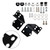 Backrest Sissy Bar Docking Hardware for Road King Road Glide Street Glide 97-08 Backrest Sissy Bar Docking Hardware for Road King Road Glide Street Glide 97-08