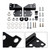 Backrest Sissy Bar Docking Hardware for Road King Road Glide Street Glide 97-08 Backrest Sissy Bar Docking Hardware for Road King Road Glide Street Glide 97-08