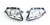 Front Turn Signals For Lens Honda CBR1100XX 1999-2006 Clear