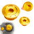 Gold Engine Plug Kit For Honda CT125 Hunter Cub 125 Trail 125 Monkey 125 21-23