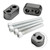 Black Handlebar risers 20 mm for Tiger 800 & XC,XCa,XCx,XR,XRt,XRx 2010-2020 Black Handlebar risers 20 mm for Tiger 800 & XC,XCa,XCx,XR,XRt,XRx 2010-2020