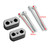 Black Handlebar risers 20 mm for Tiger 800 & XC,XCa,XCx,XR,XRt,XRx 2010-2020 Black Handlebar risers 20 mm for Tiger 800 & XC,XCa,XCx,XR,XRt,XRx 2010-2020
