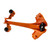 Front Headlight Holder Headlamp Led Bracket Plastic Grille Orange For 390 17-23 Front Headlight Holder Headlamp Led Bracket Plastic Grille Orange For 390 17-23