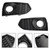 2PCS Front Bumper Fog Light Grille Grill Fit BMW 2 Series F22 F23 M Sport 2PCS Front Bumper Fog Light Grille Grill Fit BMW 2 Series F22 F23 M Sport