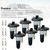 6X Ignition Coils +Spark Plugs UF303 For Chevrolet Trailblazer EXT 4.2L 02-2005