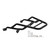 Rear Luggage Rack Black Carrier Support For Scrambler 1200 XC XE 2019-2023