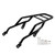 Rear Luggage Rack Black Carrier Support For Scrambler 1200 XC XE 2019-2023 Rear Luggage Rack Black Carrier Support For Scrambler 1200 XC XE 2019-2023