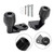 Aluminum Frame Crash Sliders Protection Black Fit For Suzuki Gsx-R 1000 R 17-21