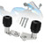 Aluminum Frame Crash Sliders Protection Silver Fit For Suzuki Gsx-R 1000 R 17-21 Aluminum Frame Crash Sliders Protection Silver Fit For Suzuki Gsx-R 1000 R 17-21