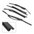 4pcs Door Glass Rubber Seal Moulding For Toyota Land Cruiser FJ80 LX450 91-1997 4pcs Door Glass Rubber Seal Moulding For Toyota Land Cruiser FJ80 LX450 91-1997