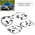 4X Front Rear Left Right ABS Speed Sensor for Mitsubishi L200 2.5DID B40