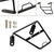 Luggage Rack Side Saddle Bag Mount Bracket Left For Honda Cmx Rebel 1100 21-23 Luggage Rack Side Saddle Bag Mount Bracket Left For Honda Cmx Rebel 1100 21-23