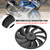 Engine Radiator Cooling Fan Blade For Suzuki GSXR1000 GSXR600 GSXR750 06-16 Engine Radiator Cooling Fan Blade For Suzuki GSXR1000 GSXR600 GSXR750 06-16