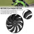 Engine Radiator Cooling Fan Blade For Kawasaki Ninja ZX-6R ZX-10R 2007-2011 Engine Radiator Cooling Fan Blade For Kawasaki Ninja ZX-6R ZX-10R 2007-2011