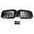 Gloss Black Front Kidney Grill Grille Fit BMW X3 X4 G01 G02 2022 2023