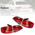4pcs Outer+Inner Trunk LED Tail Light Lamp For Audi A4 2009-2012