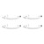 4PCS Exterior Door Handle For Silverado Sierra 2014-2018 4PCS Exterior Door Handle For Silverado Sierra 2014-2018