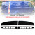 Gloss Black Rear Twin Barn Door Roof Spoiler Fit Ford Transit Custom 2012-2020