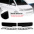 Black Premium Barn Door Spoiler Fit VW Transporter T5 T5.1 T6 T6.1 Black Premium Barn Door Spoiler Fit VW Transporter T5 T5.1 T6 T6.1