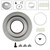 6DCT450 MPS6 Dual Clutch Front Oil Seal Cover Seal Kit For Ford Volvo Journey