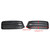 2PCS Front Bumper Fog Light Cover Grill Grille Fit Audi A1 8X 2015-2018