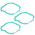 3pcs Stator Cover Gasket For Yamaha TT-R125 TTR125E 2003-2010 XT125 2005-2006
