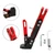 Electric Motorbike Motorcycle Kickstand Parking Bracket Adjustable Side Stand Red