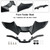 Front Fender Beak Lip Nose Cone Cover Spoilers For YAMAHA MT-09 MT09 2021-2023