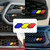 Tri-Color Grille Badge Emblem Car Accessories for Toyota Tacoma TRD Tundra RAV4 04