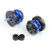 6mm Swingarm Sliders Spools Yamaha Blue 6mm Swingarm Sliders Spools Yamaha Blue