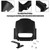 Headlight Front Fairing Mask Cowl For M8 Softail Fat Bob FXFB 2018-2022 Matte Black