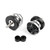 6mm Swingarm Sliders Spools Yamaha Silver 6mm Swingarm Sliders Spools Yamaha Silver