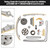 Timing Chain Kit Camshaft Sprocket For HONDA ACCORD CR-V CROSSTOUR K24Z2 K24Z3