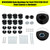 KF04058BK Body Bushings For Ford F250 F350 99-07 Steel Sleeves & Hardware KF04058BK Body Bushings For Ford F250 F350 99-07 Steel Sleeves & Hardware