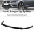 Gloss Black Front Spoiler Lip Performance fit Seat Leon 5F 2012-2020