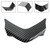 Front Nose Under Panel Fairing For Yamaha Tracer 900 / GT 2018-2020 Carbon