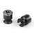 Spools 6MM Carbon Fiber Swingarm Sliders Yamaha, Gunmetal Spools 6MM Carbon Fiber Swingarm Sliders Yamaha, Gunmetal