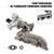 Turbo Turbocharger For Mercedes-Benz C300 C350e E300 GLC300 SLC300 2740904380 Turbo Turbocharger For Mercedes-Benz C300 C350e E300 GLC300 SLC300 2740904380