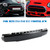 Front Number Plate Cover Gloss Black for Mini F55 F56 F57 Cooper JCW 51117337791