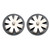 Swingarm pivot covers left & right Black For CF Moto 450SR 450SS 450NK 2022-2024