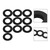Bucket Pin Shim Kit 45mm For Cat Kubota Deere Komatsu Excavator And Skid Steer