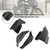 Fairing Side Wing Cover Fin Spoiler Trim For Honda ADV 160 2021-2023 Black