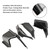 Fairing Side Wing Cover Fin Spoiler Trim For Honda ADV 160 2021-2023 Carbon