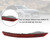 Rear Left Bumper Reflector Lamp 4M8945701 For Audi Q8 RSQ8 SQ8 2019-2022