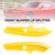 Front Bumper Lip Splitter Protector Fit Dodge Challenger Scat Pack 2015-2021