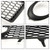 Front Bumper Fog Light Grille Fit VW Volkswagen Beetle & Beetle Convertible