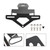 License Plate Holder Bracket fit for YAMAHA XSR 900 2022-2023 Black