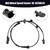 Rear Right ABS Wheel Speed Sensor 4670A574 For Mitsubishi Outlander III 2010-On Generic